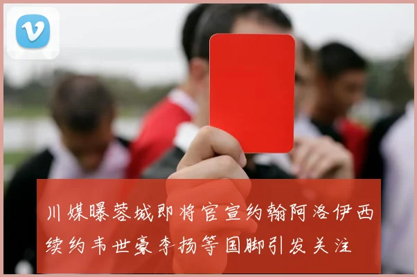 川媒曝蓉城即将官宣约翰阿洛伊西续约韦世豪李扬等国脚引发关注
